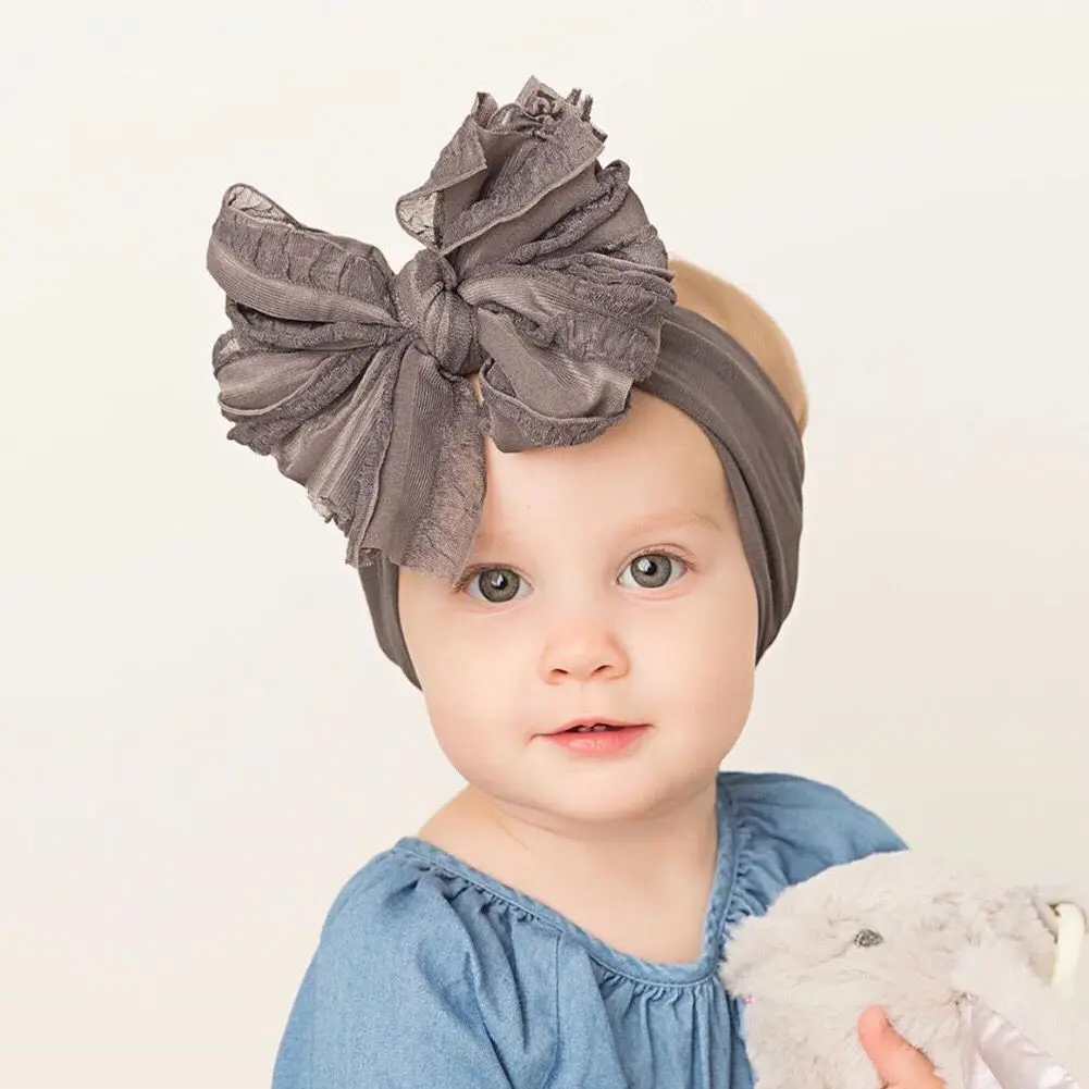 

1Pcs New INS Style Oversized Bow Headband, Baby Lace Headband, Princess Hair Accessory