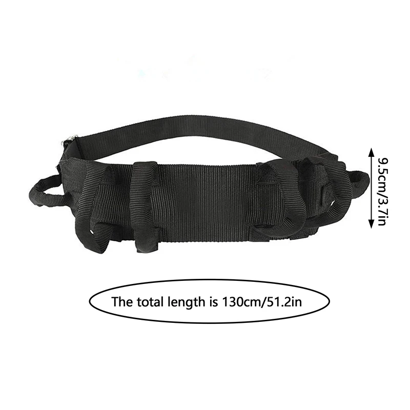 Adjustable Waist Traction Belt Elderly Walking Assistance Belt Shift Assisted Stand Up Device Rehabilitation Walking Assistance