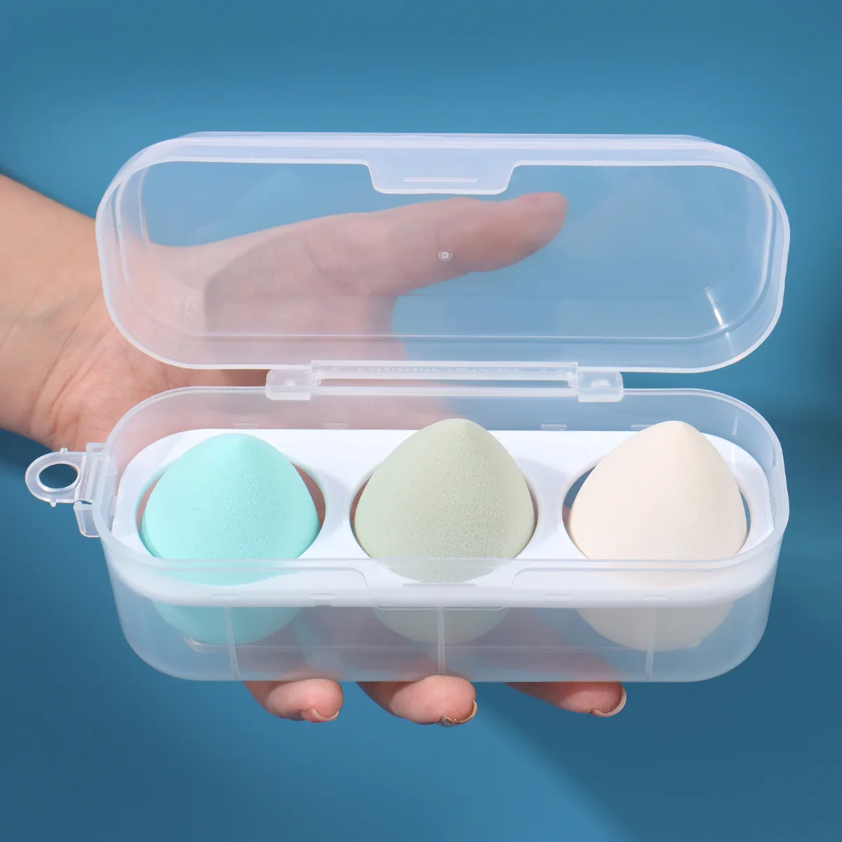 ZOREYA New Delicate Air Cushion Powder Puff Storage Box Foundation Liquid Makeup Cotton 3 makeup puff