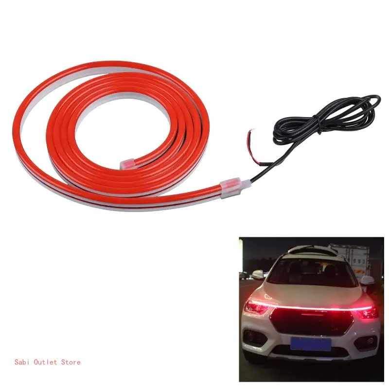 Car Hood Flexible Led Strip Light Waterproof Daytime Running Light DIY LED Lamp