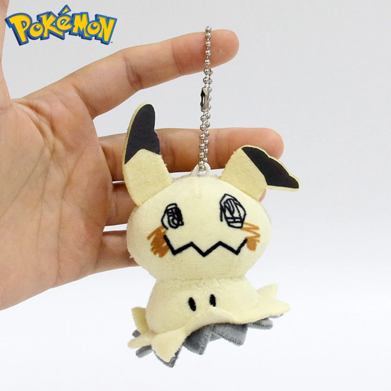 Pokemon Q-Version Mimikyu Cos Sylveon Umbreon Eevee Plüschtiere Schlüsselanhänger Snom ‌ ‌ Pyukumuku ‌ ‌ Zoroark Plüschpuppen Anhänger für Kinder – Detail 4