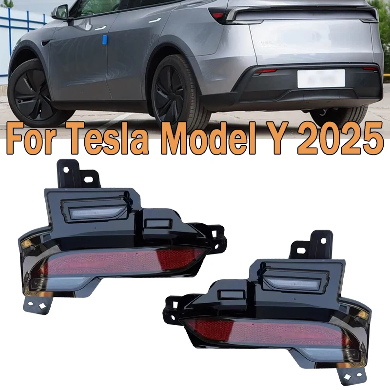 

Задний бампер автомобиля, стоп-сигнал в сборе, светодиодный стоп-сигнал, сигнальная лампа, отражатель, стоп-сигнал для Tesla Model Y 2025 190610800B