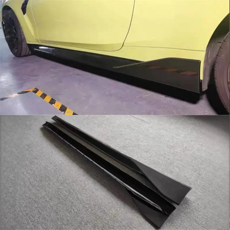 

Для BMW G80 G82 M3 M4 ReaI боковые юбки из углеродного волокна, комплект спойлера