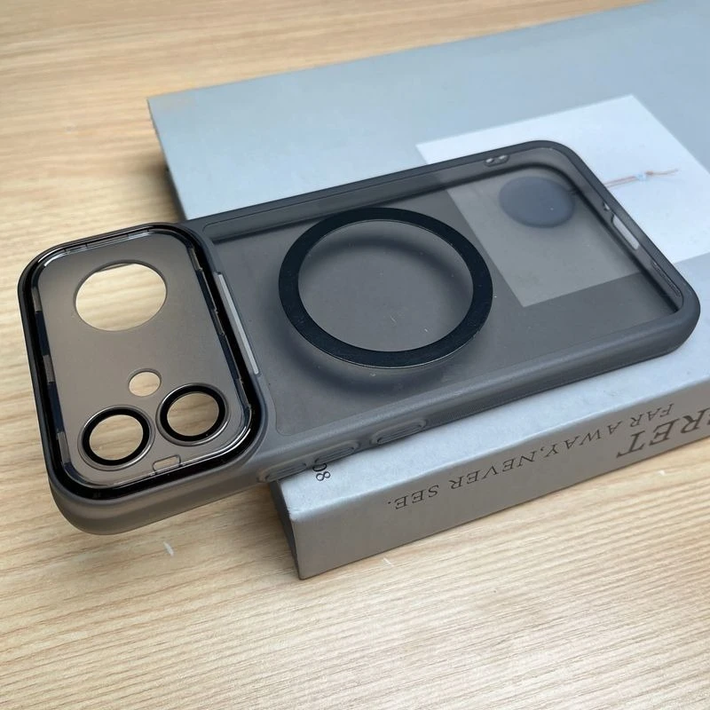Magnetische Hülle für Redmi K90 Max, ultradünn, TPU, weiches Silikon, transparente Abdeckung für Magsafe, stoßfester Linsenschutz, Funda