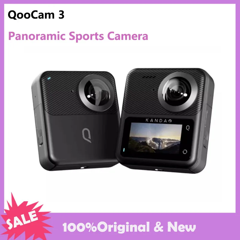 

Kandao QooCam 3 Better Image Quality Superior Panoramic Action Camer