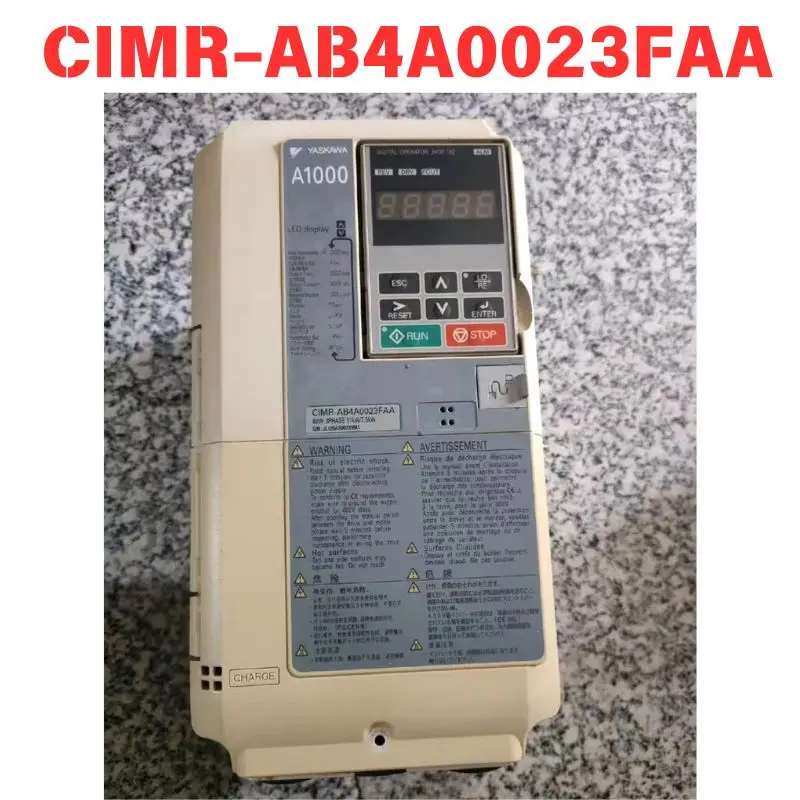 

Used CIMR-AB4A0023FAA inverter Functional test OK