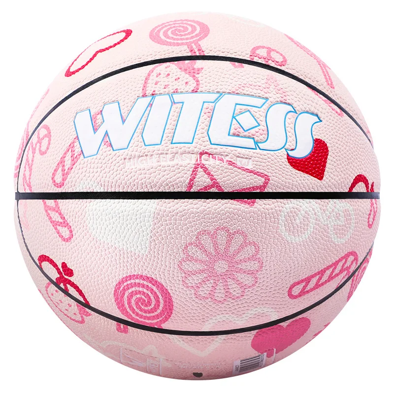 Size 5 Basketball PU Wear-resistant Waterproof Basket Ball for Children Youth Indoor Outdoor Non-slip Training Competition Ball