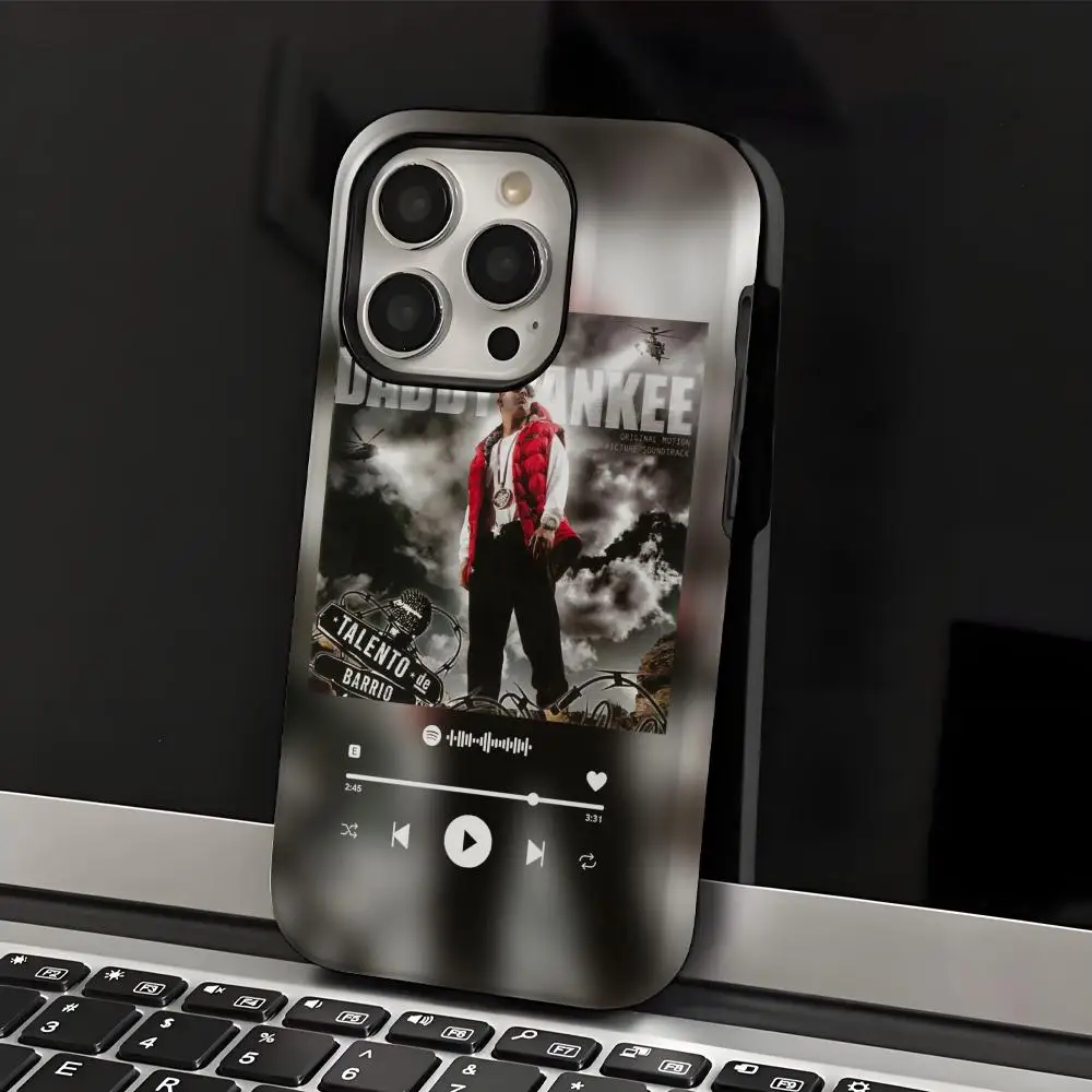 

D-Daddy Y-Yankee Phone Case Phone Case INS For IPhone 17 16 15 14 13 12 11 Pro Max X XR XSMax Plus Glossy Film Hard PC Cover