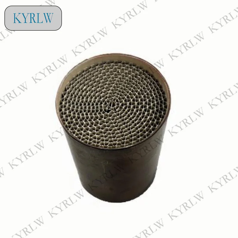 53*60/80 مللي متر Euro3/4/5/6 نظام العادم محفز دراجة نارية محول محفز دراجة نارية معدني