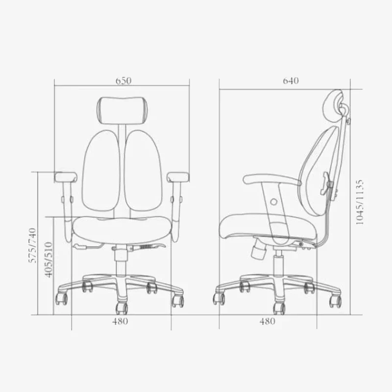 Cadeiras ergonômicas de escritório para computador, poltrona para jogos, relaxante, reclinável, giratória, ajustável, móveis de escritório, sillas lloc