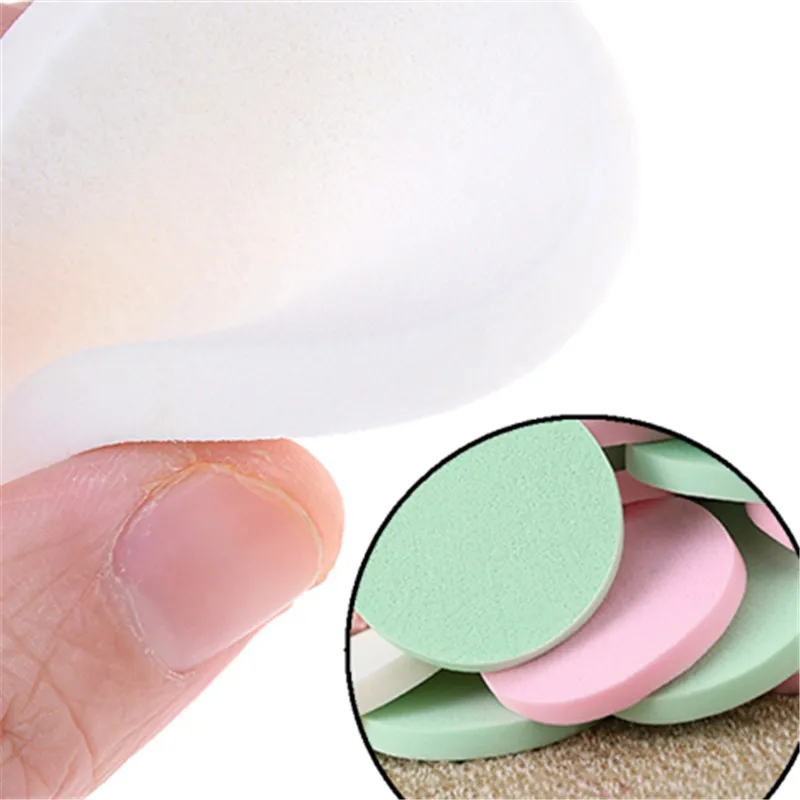 20개입 두꺼운 얼굴 세정 스펀지 메이크업 퍼프 클렌징 메이크업 제거 도구 얼굴 세정 퍼프 재사용 가능한 얼굴 관리 도구