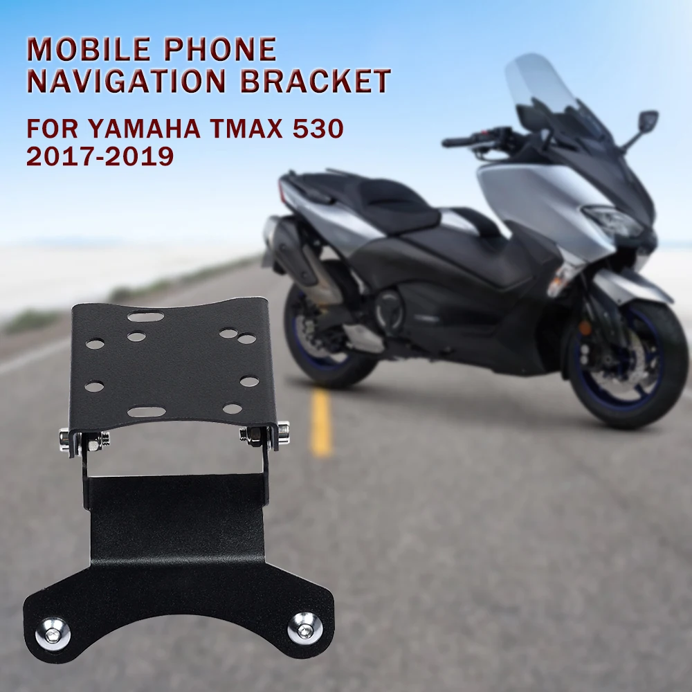 For YAMAHA TMAX 530 T-MAX TMAX530 2017 2018 2019 Motorcycle Navigation Bracket GPS Support Mobile Phone Stand Holder Accessories