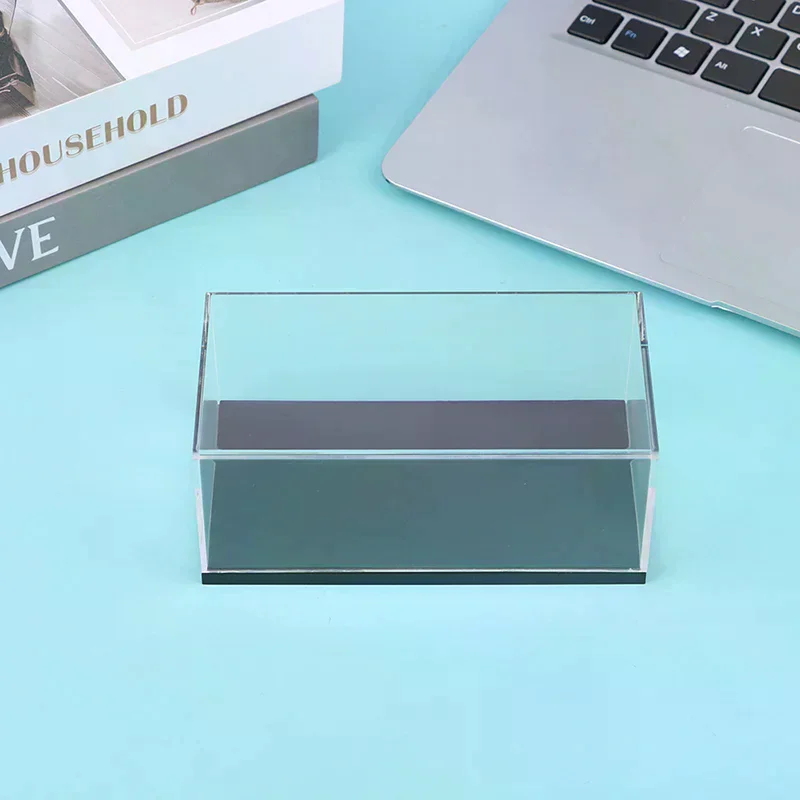 Étui rigide en acrylique Transparent, échelle 1:43, boîte d'exposition pour modèle de voiture, figurine Miniature à collectionner