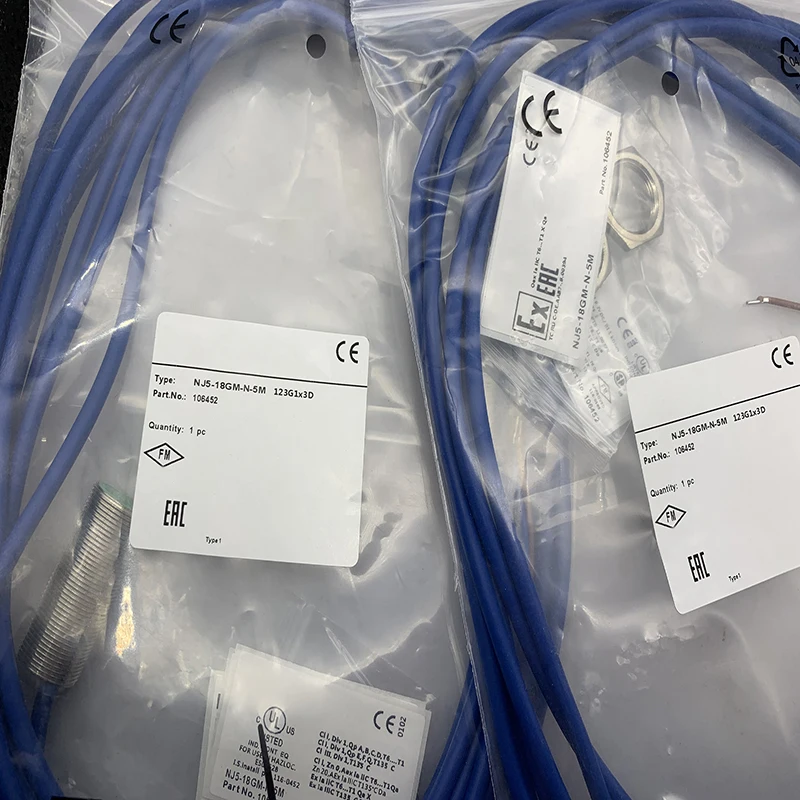 

Новый датчик приближения в наличии NJ5-18GM-N-5M NJ8-18GM-N-5M, гарантия 1 год, высокое качество, продавец с доставкой DHL FEDEX UPS