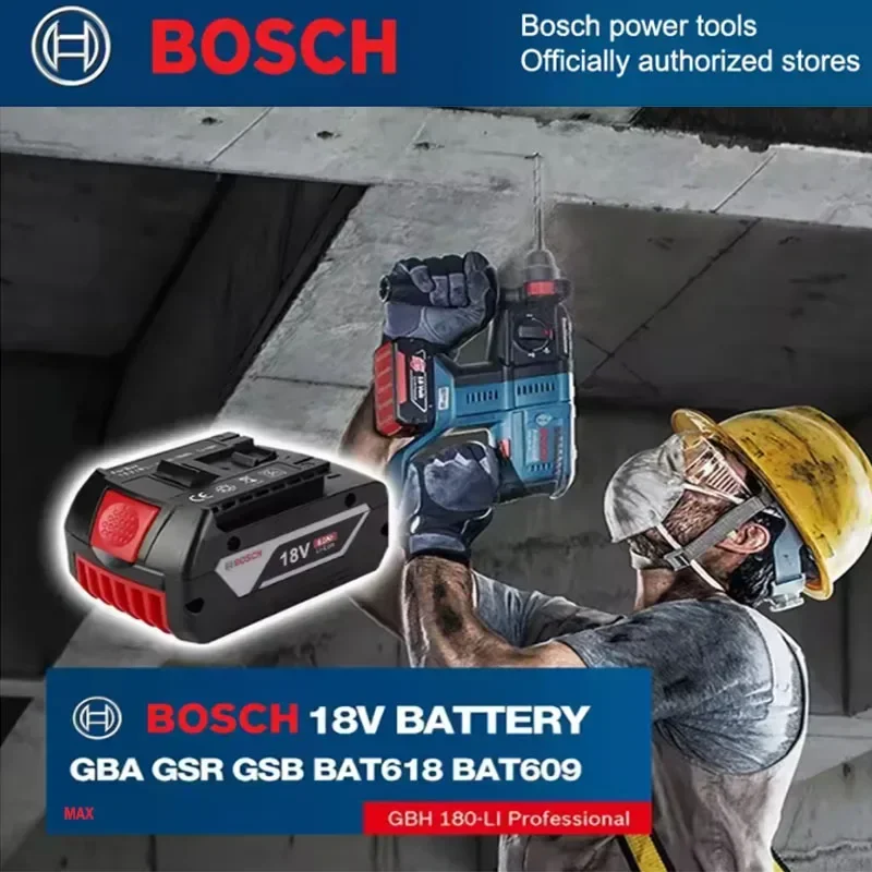 100% الأصلي 18 فولت 6Ah 5Ah 3Ah BOSCH المهنية 18 فولت 18650 بطارية 18 فولت ليثيوم أيون استبدال ل BAT609 BAT609G BAT618 BAT618G #1