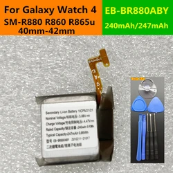 EB-BR880ABY 40mm 247mAh Replacement Battery For Samsung Galaxy Watch 4 42mm SM-R880 R860 R865u Batteria