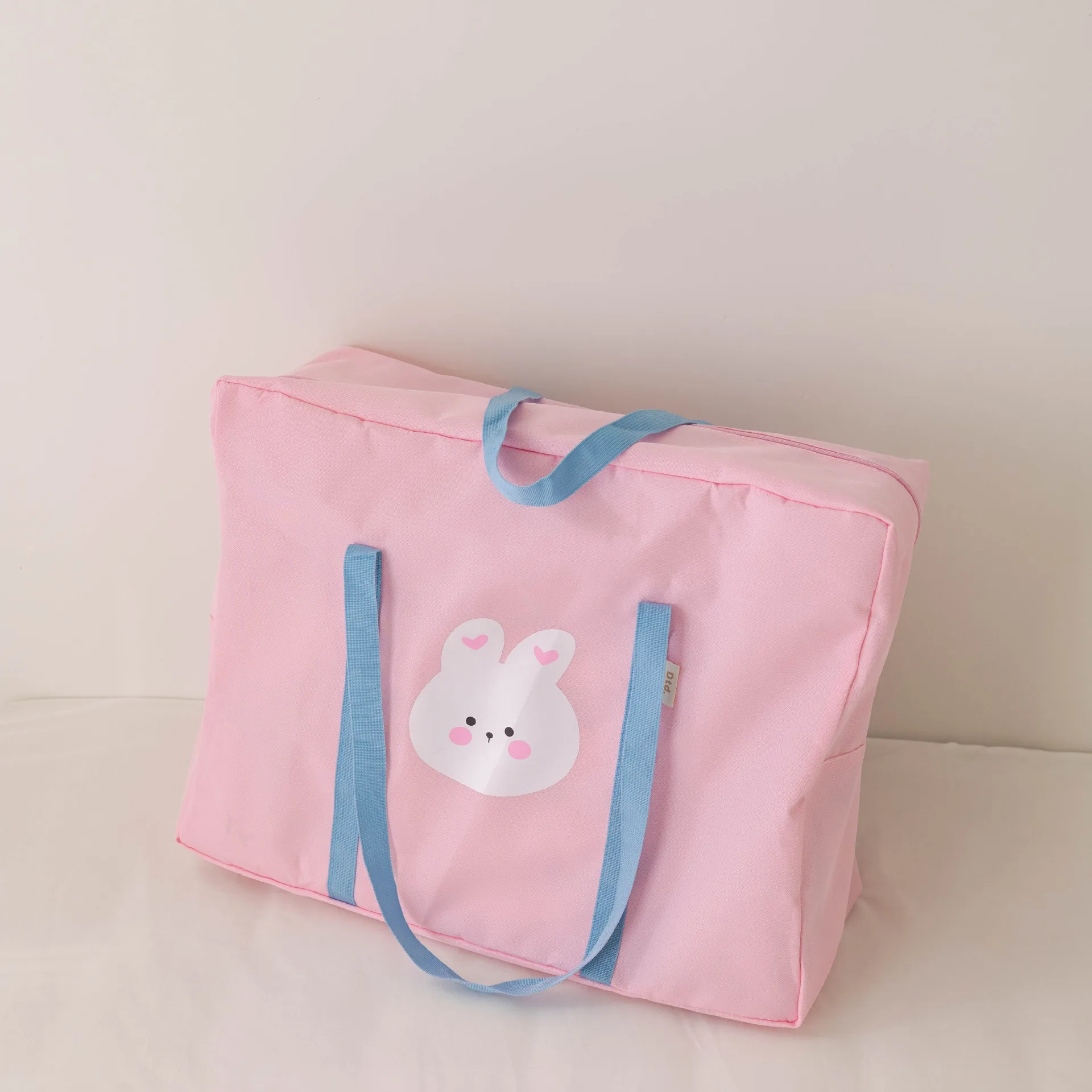 Ins Baby Kindergarten Quilt Storage Bag Korean Style Cute Cartoon Baby Bedding Travel Large Capacity Luggage Bag Organizador