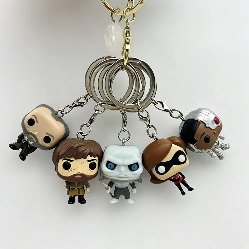 Llavero de Bolsillo de White Walker, Varys, Maui, Cyborg, Juguetes Modelo Llavero, Regalo de Navidad