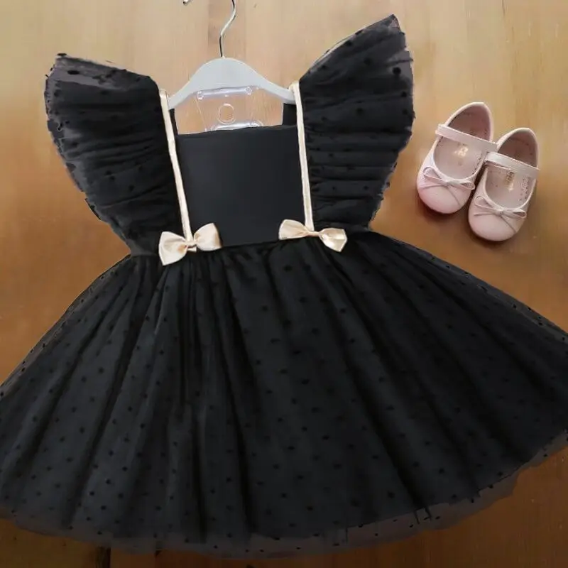 Wedding Birthday Party Princess Dress for 1 3 5 Years Toddler Baby Girl First Commuion Dress Formal Party Elegant Prom Tutu Gown