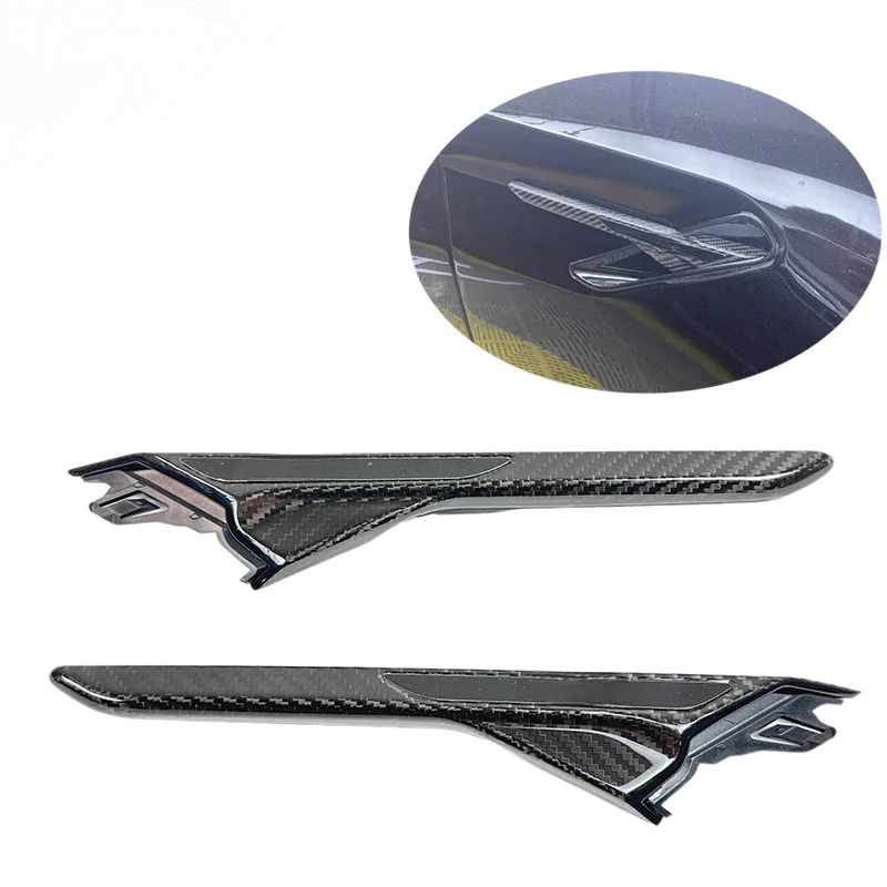 

Hot Selling MP Style Carbon Fiber Front Trim Side Fender Air Vent Body Kit Side Skirt Lip