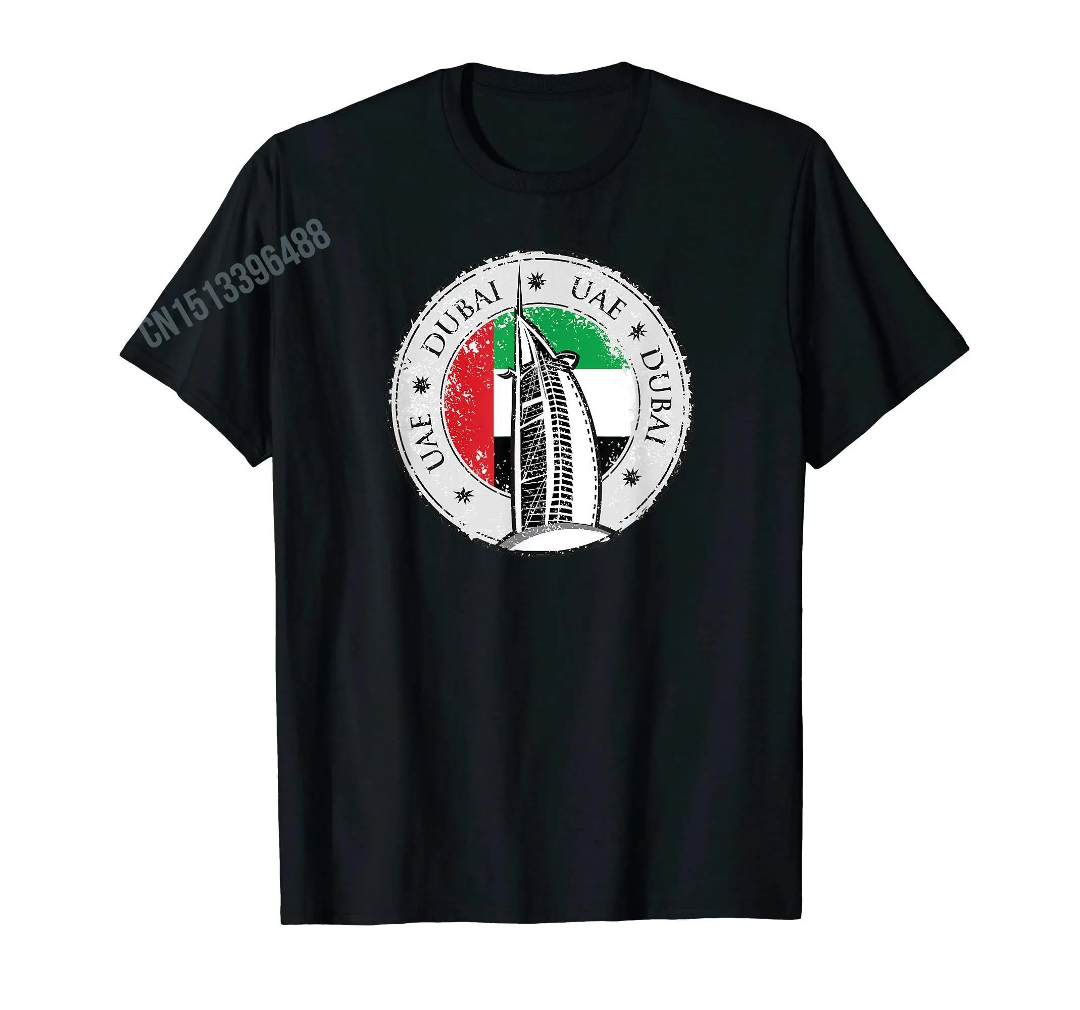 More Design Dubai Elegant united Arab Emirates T-Shirt For Men Women T Shirt Tops Cotton Tees