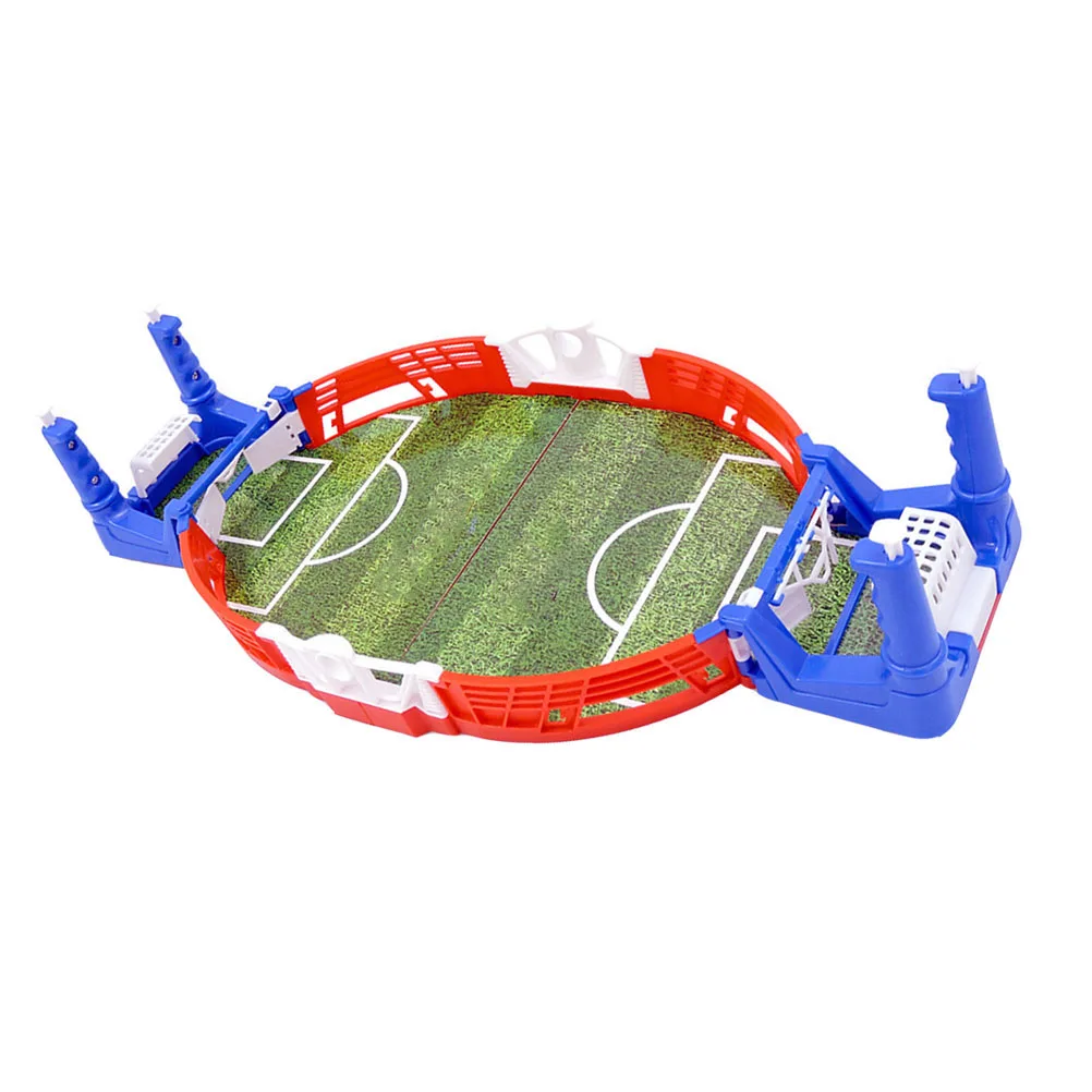 

1 set 1 Set Of Desktop Football Plaything Plastic Soccer Table Sports Double Interactive Mini Football Game For
