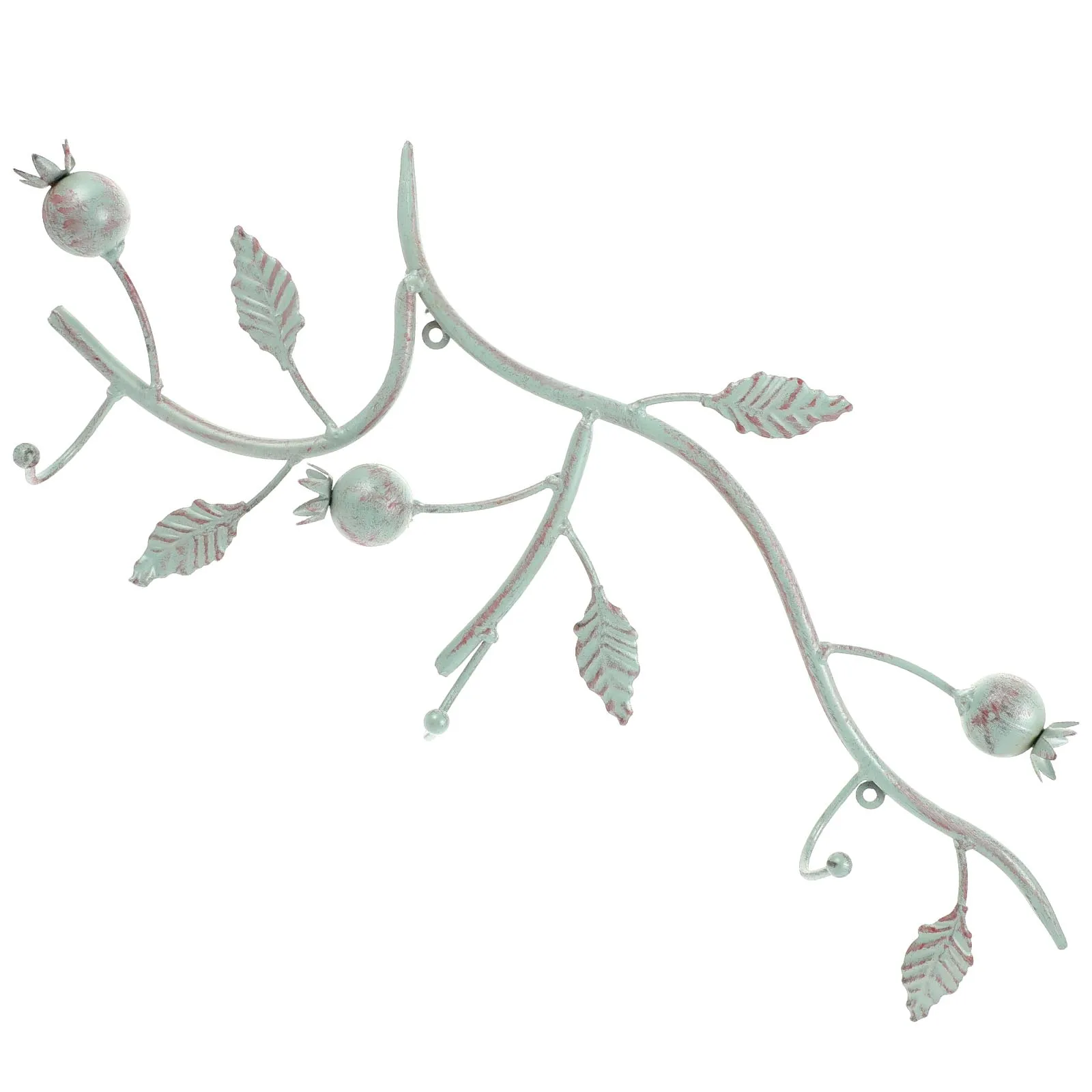 

Iron Hook for Garden Tool Storage Durable Smooth Edges High Quality Material Vintage Style Wall Mount Home Decor