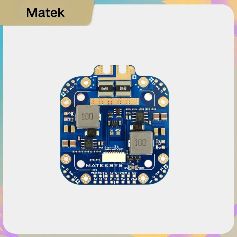 Matek XCLASS PDB FCHUB-12S V2 Board 5V & 12V Output W/ Current Sensor 3-12S Lipo For RC Drone FPV Quadcopter MulticopterUniFly