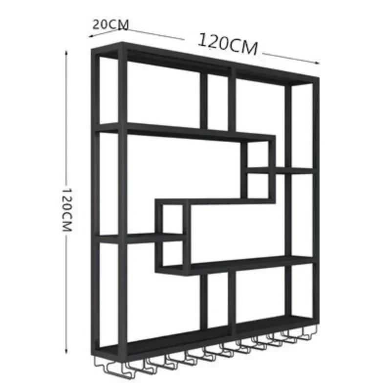 Portabottiglie da parete per vino Vintage industriale angolo minimalista mobili da cucina di lusso unici Alcohol Party Szafka Barek Storage Furniture