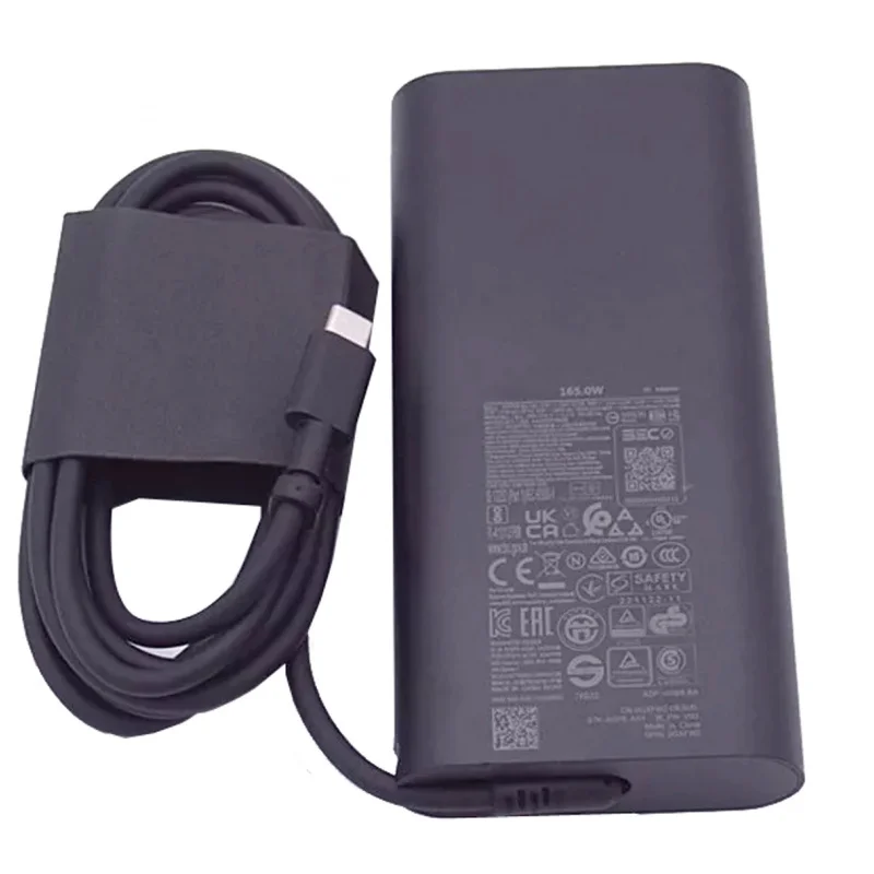 FF+20V 6.5A 165W USB Type C GAN AC Adapter Charger For Dell Inspiron 14 PLUS 7430