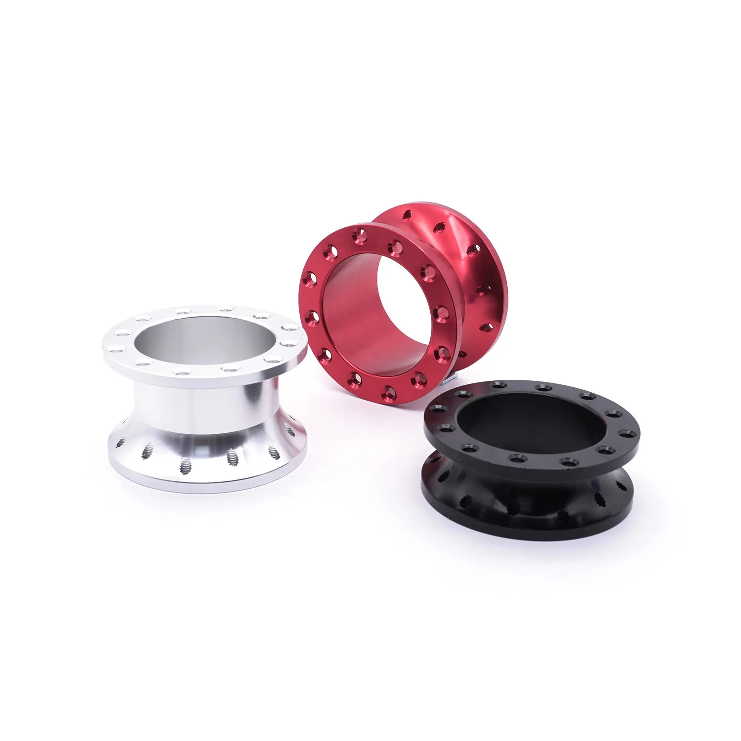 العالمي سيارة ضبط الرياضة عجلة القيادة فاصل محول 30 مللي متر 50 مللي متر CNC الألومنيوم يناسب سباق السيارات محور بوس عدة #5