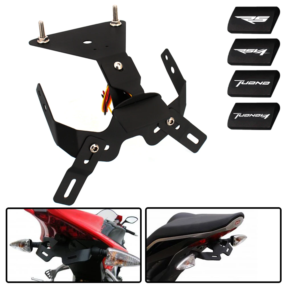 For Aprilia RSV 4 RSV4 Tuono V4 1100 Factory RS RS4 50/125 Rs125 Tail Tidy License Plate Holder MotorcycleAccesorios Para Moto