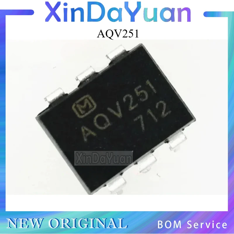 

5 шт. AQV251 DIP-6 AQV251A Оптический изолятор