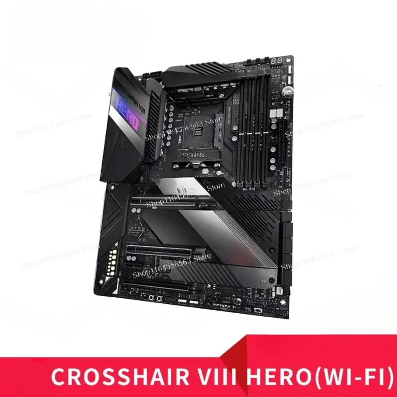 

X570 ROG CROSSHAIR VIII WIFI AM4 Motherboard DDR4 128GB PCI-E 4.0.2 USB3.2 ATX AM 3Rd/2Nd Gen AM CPU