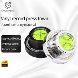 ERUMPENT giradischi in vinile Hi-end stabilizzatore per dischi in metallo giradischi 50Hz morsetto per pesi in lega di alluminio per giradischi