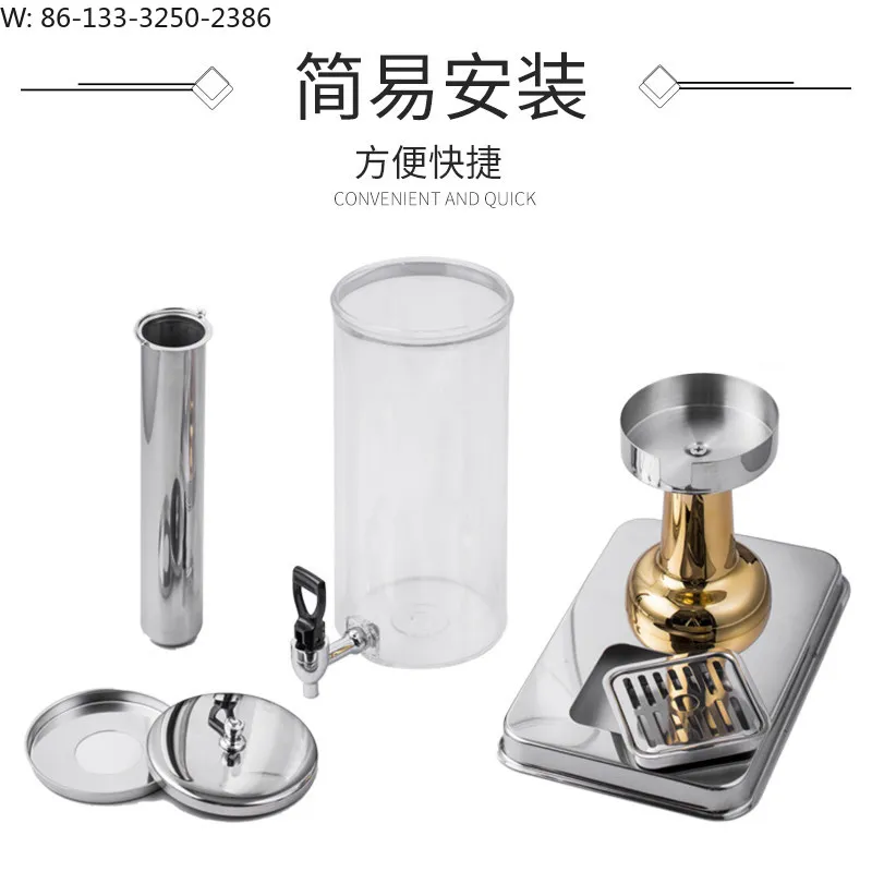 

Buffet cold drink machine Commercial juicer tripod belt faucet 3L