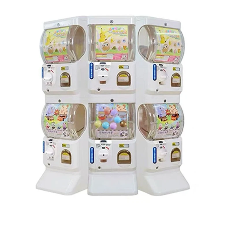 Coin Gachapon Machine Candy Egg Twist Vending Machine  New Arrival Mini Toy Dispenser Kids  Games