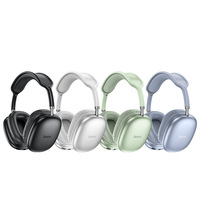 HOCO Wireless Mic HiFi Audio Headset Stereo Sound Sport Earphones 40MM Driver 45Hrs Air Upgrade Bluetooth 5.3 Music Headphone