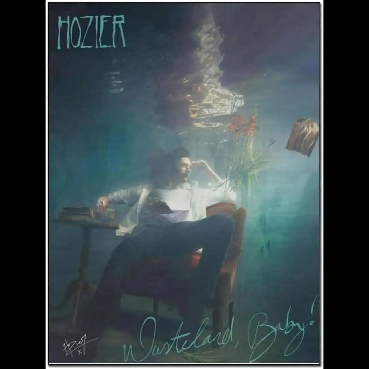 Hozier Wild Love Album Canvas Poster  Modern x Wall Art Print for Home Decor