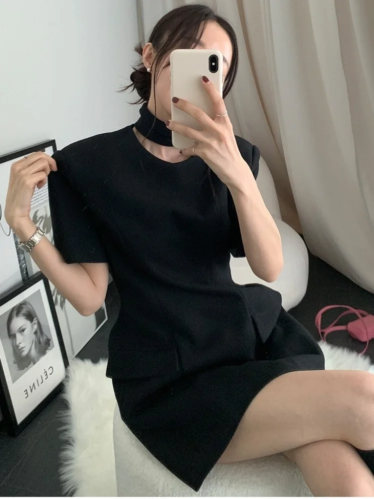 

Ele Vintage Mid-Length Dr Women's Faion для похудения талии, шикарный летний возрастной дизайн, модный китайский бренд, бесплатный ip...
