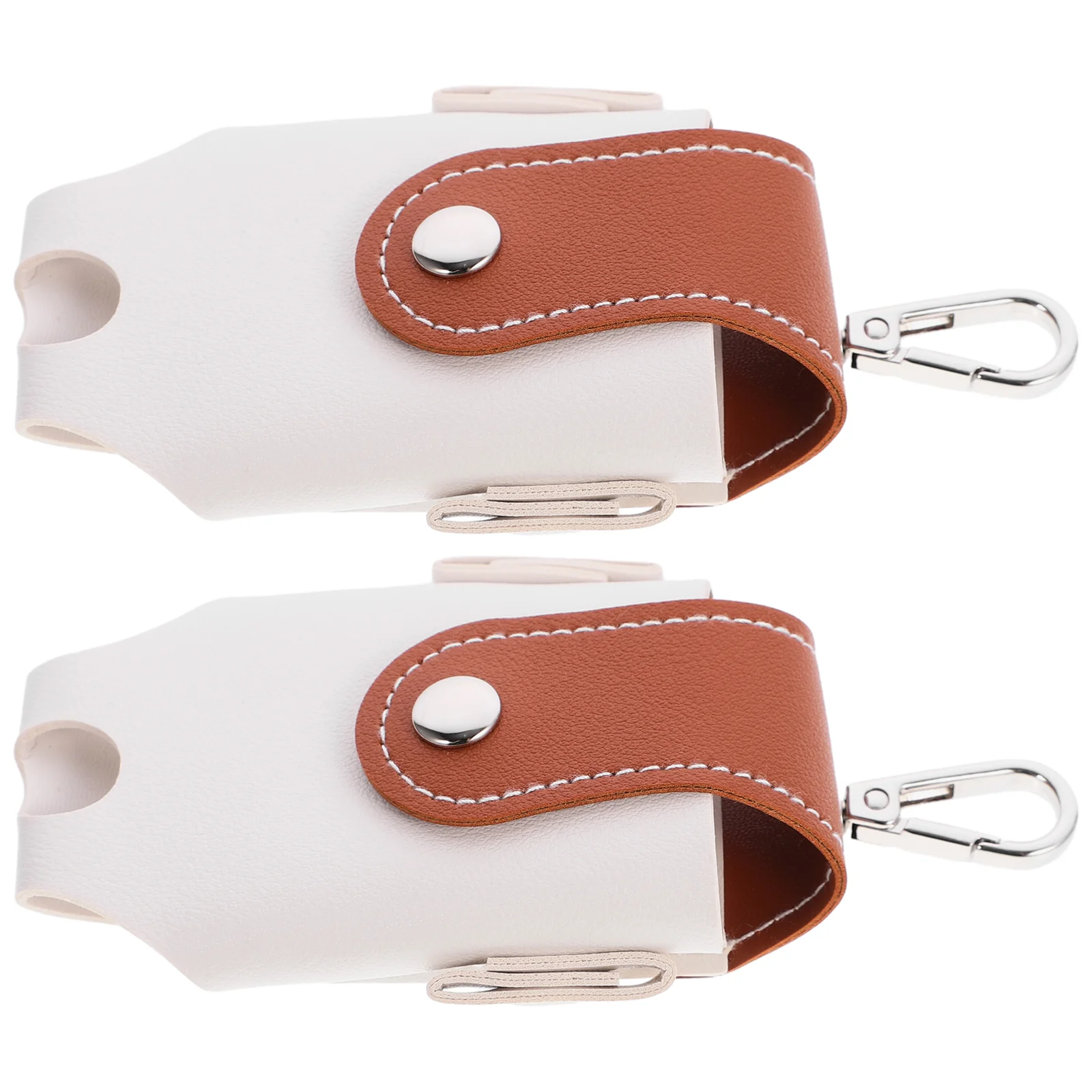 

2 Pcs Golf Bag Reusable Golfs Bracket Tee Pouch Ball Holder Compact Golfing Storage