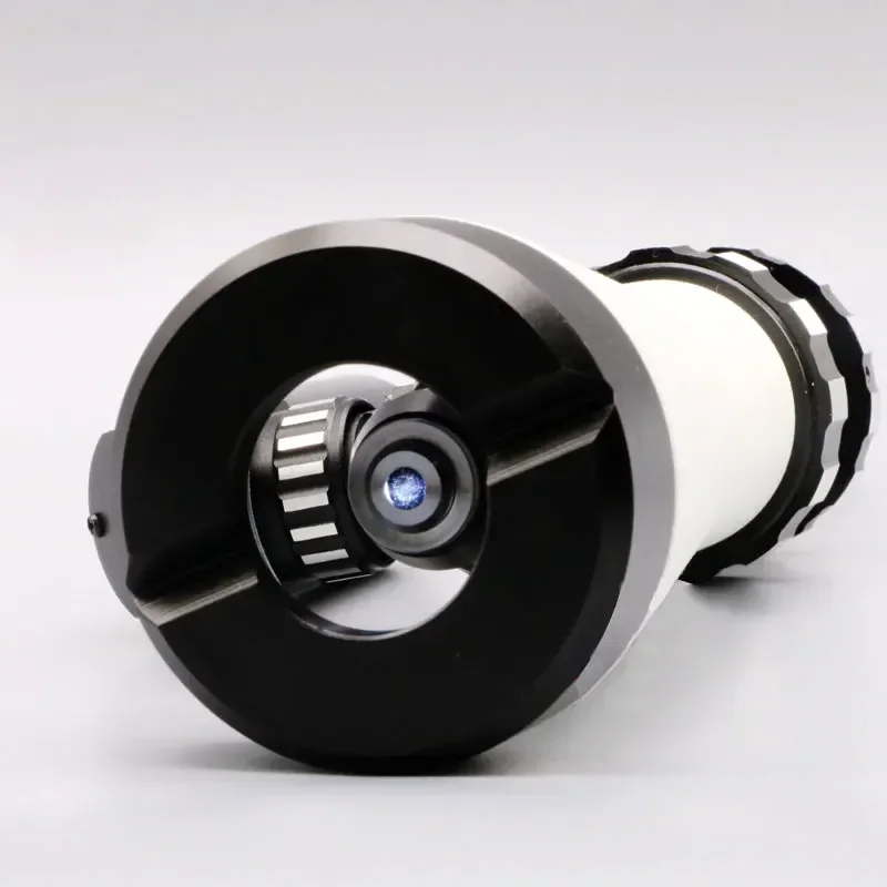 Tragbares metallografisches Zoom-Mikroskop, 100 x 400 x tragbares LED-beleuchtetes Mikroskop, inklusive Aluminiumbox, Magnetfuß