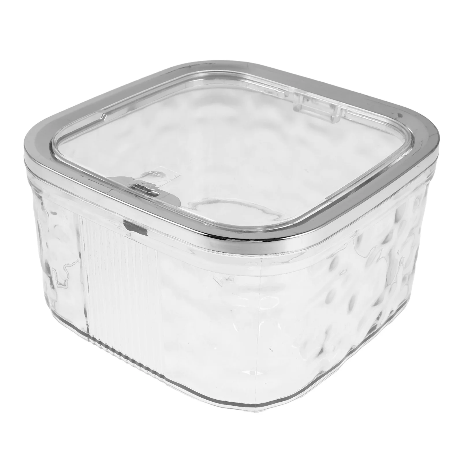 ボウオーガナイザーボックス クリアヘアタイ スクラッンチ収納 プッシュオープン式蓋 旅行や日常使いに最適