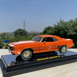 1:24 Scale Camaro Alloy Car Model Diecast Metal Vehicle Toy Adult Fans Collectible Souvenir Gifts Paint surface defect