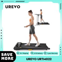 UREVO URTM022 Spacewalk 1 Lite Treadmill, 2-In-1 Walking Jogging Machine, 1-6KM/h Speed, Max Load 120kg, Remote Control