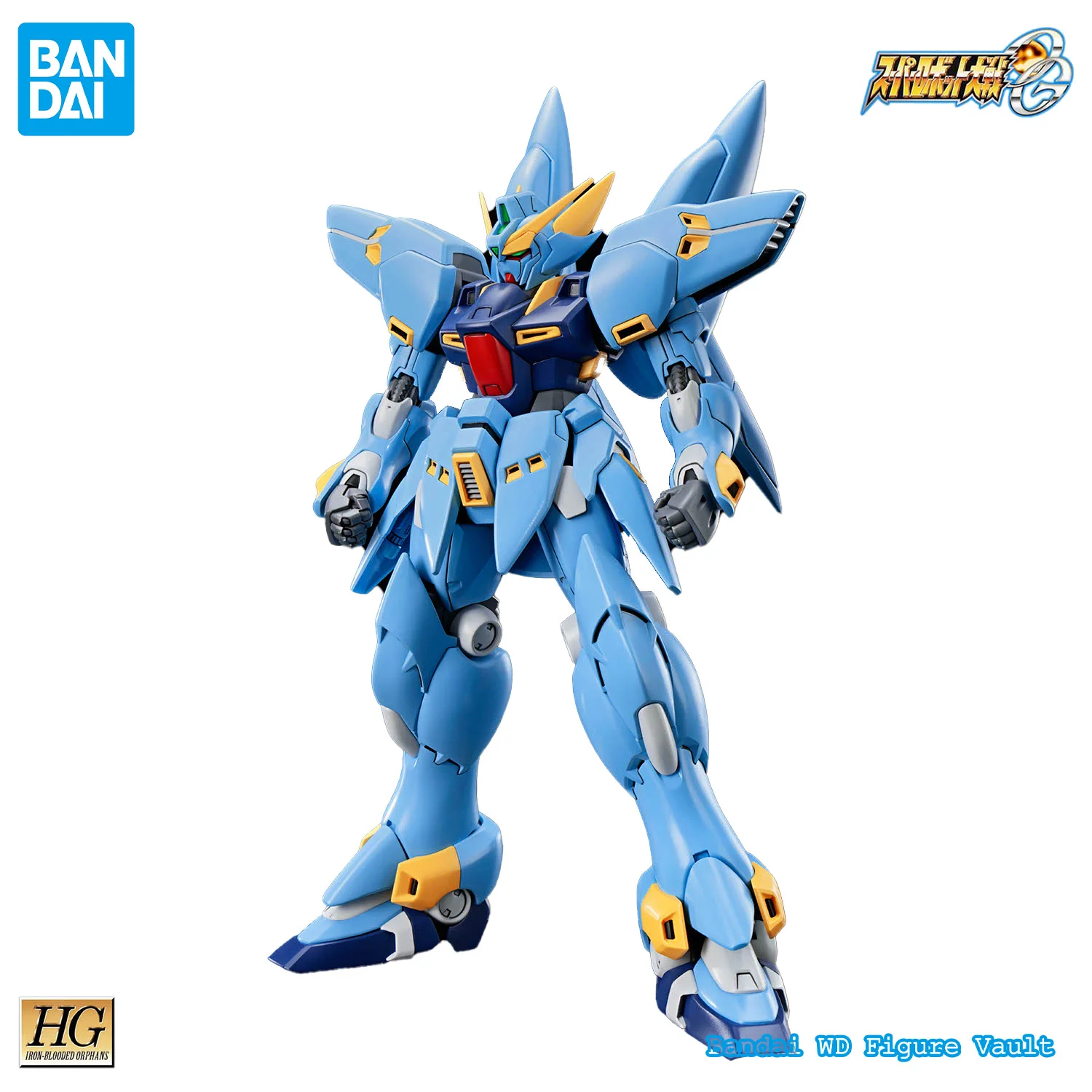 In stock Bandai Officially Licensed HG Huckebein (PTX-08R) Super Robot Wars OG Figures Anime Model Genuine Boxed Toy Gift