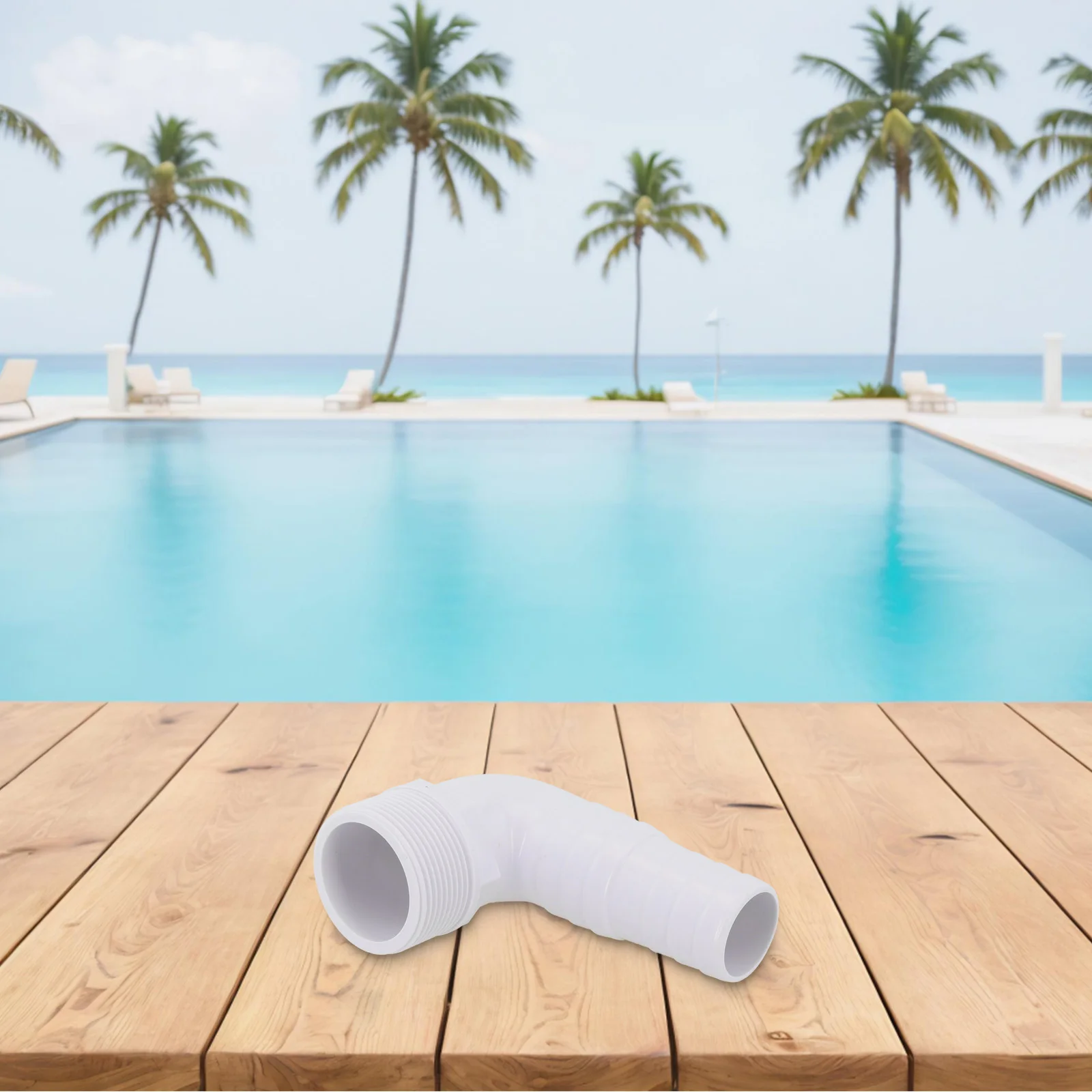 Hose Adapters For Hayward SPX1105Z3 Smooth Combination Elbow For Suction Outlets And Filters Swimming Pool Replace Hose Adapters