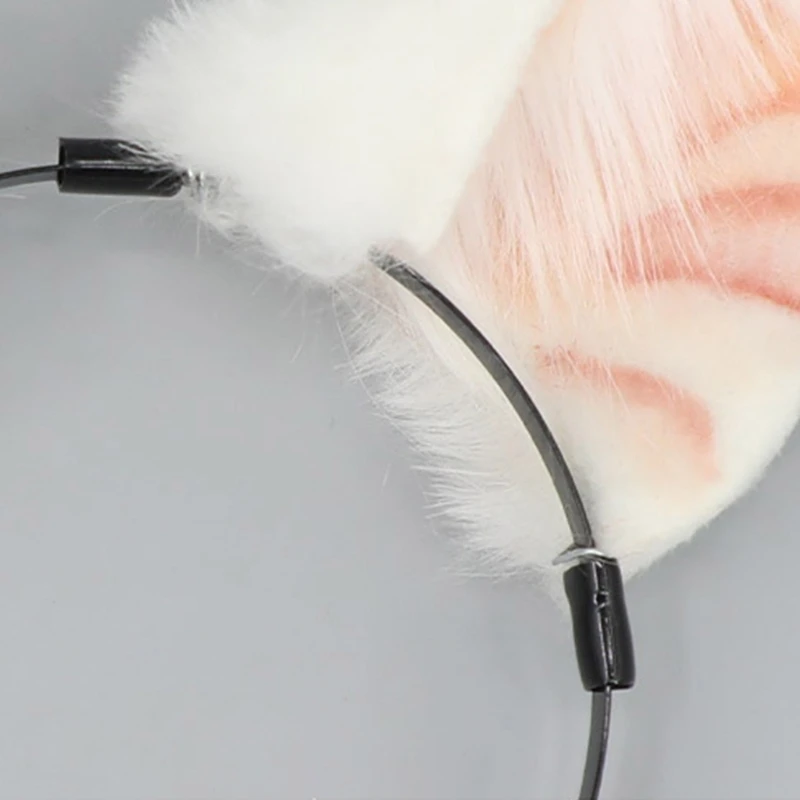 652F Fursear Hairband thiếu niên cô gái Maid Hairhoop Halloween Trang phục Phụ kiện tiệc tùng