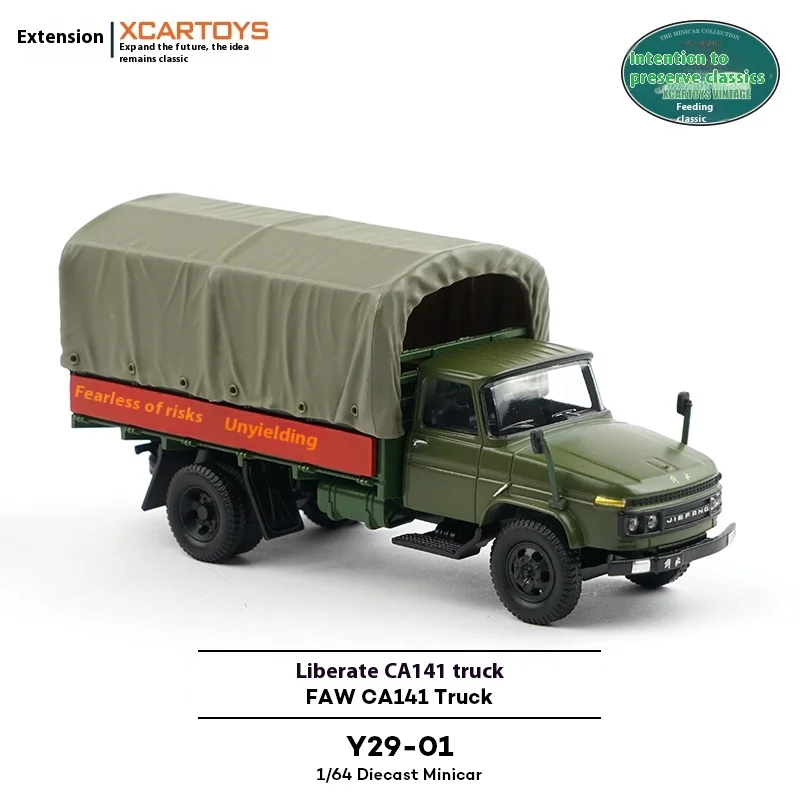 Xcartoys 1:64 Bevrijding Ca141 Vrachtwagen Auto Legering Speelgoed Motorvoertuig Diecast Metaal Model Voor Kinderen
