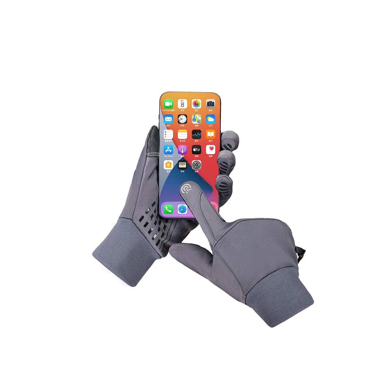 “Free Keef” Hands Classic Fleece Gloves for Cycling Hiking